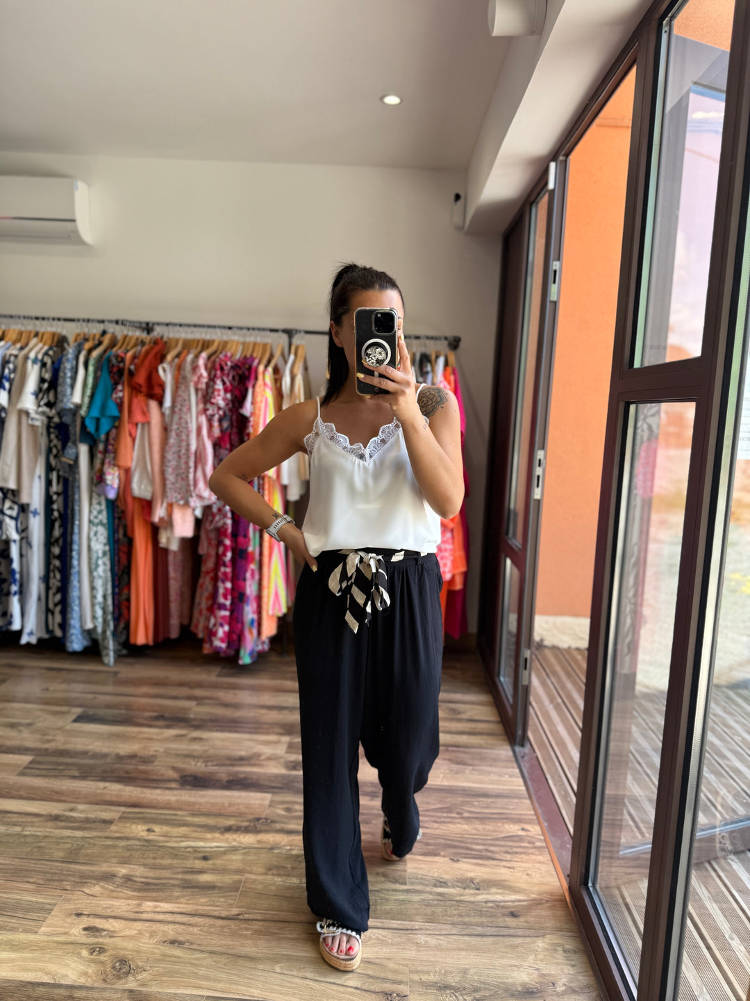 Pantalon Julie noir CURVY