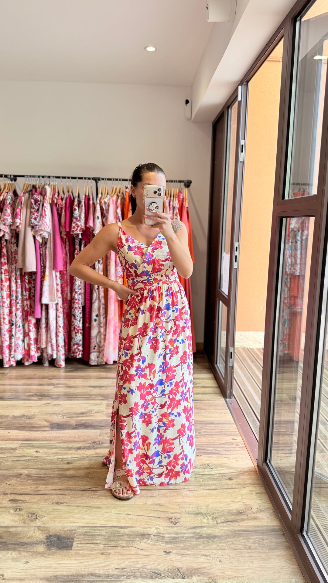 Robe longue Afrodite