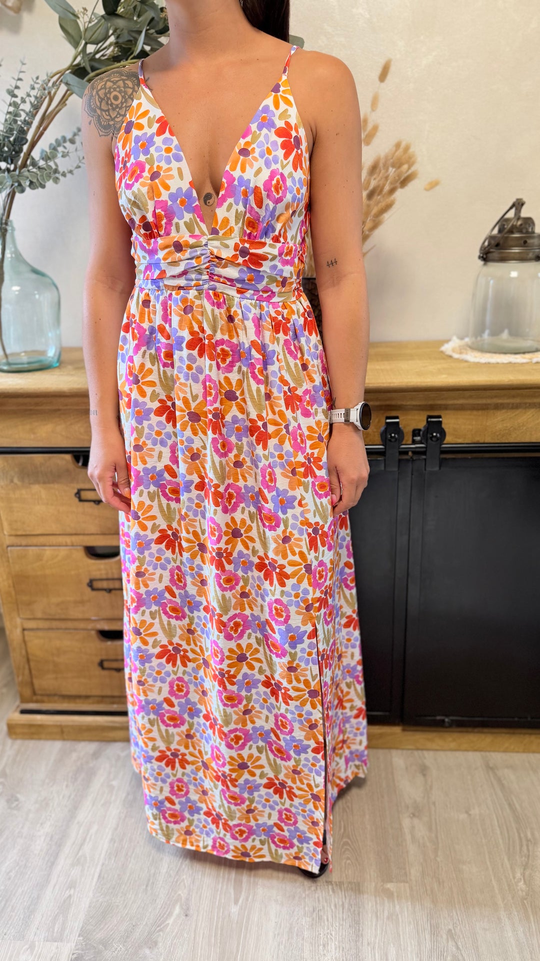 Robe longue Pina