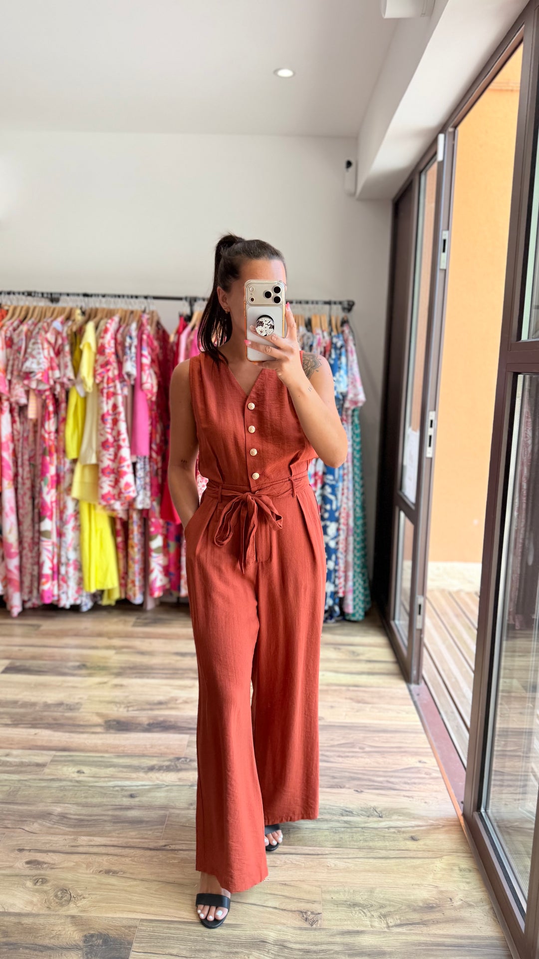 Combinaison Roxane Rouille CURVY