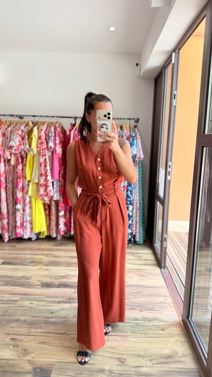 Combinaison Roxane Rouille CURVY