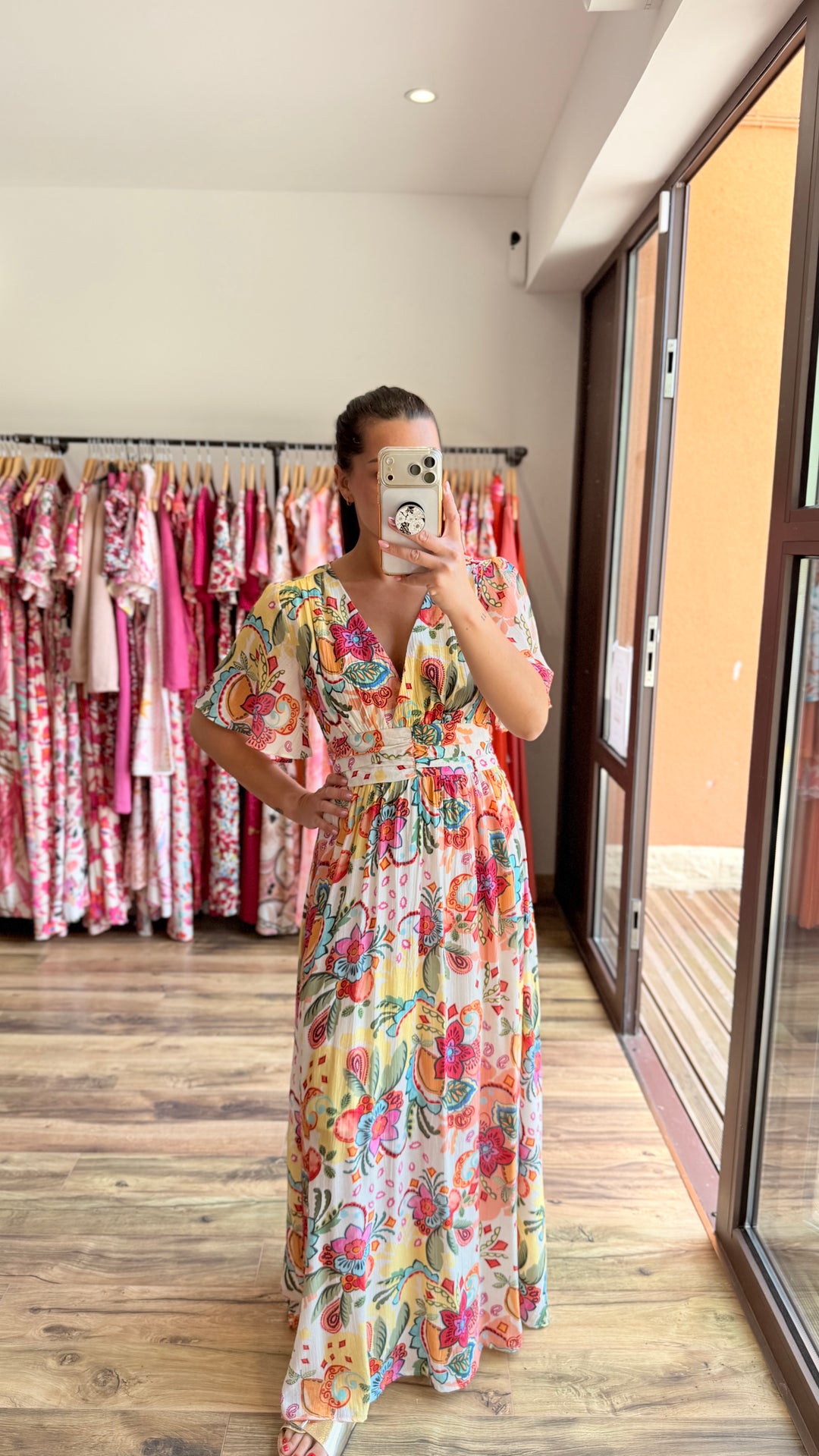 Robe longue Lita (PRÉCOMMANDE EXPÉDITION LE 9/06)
