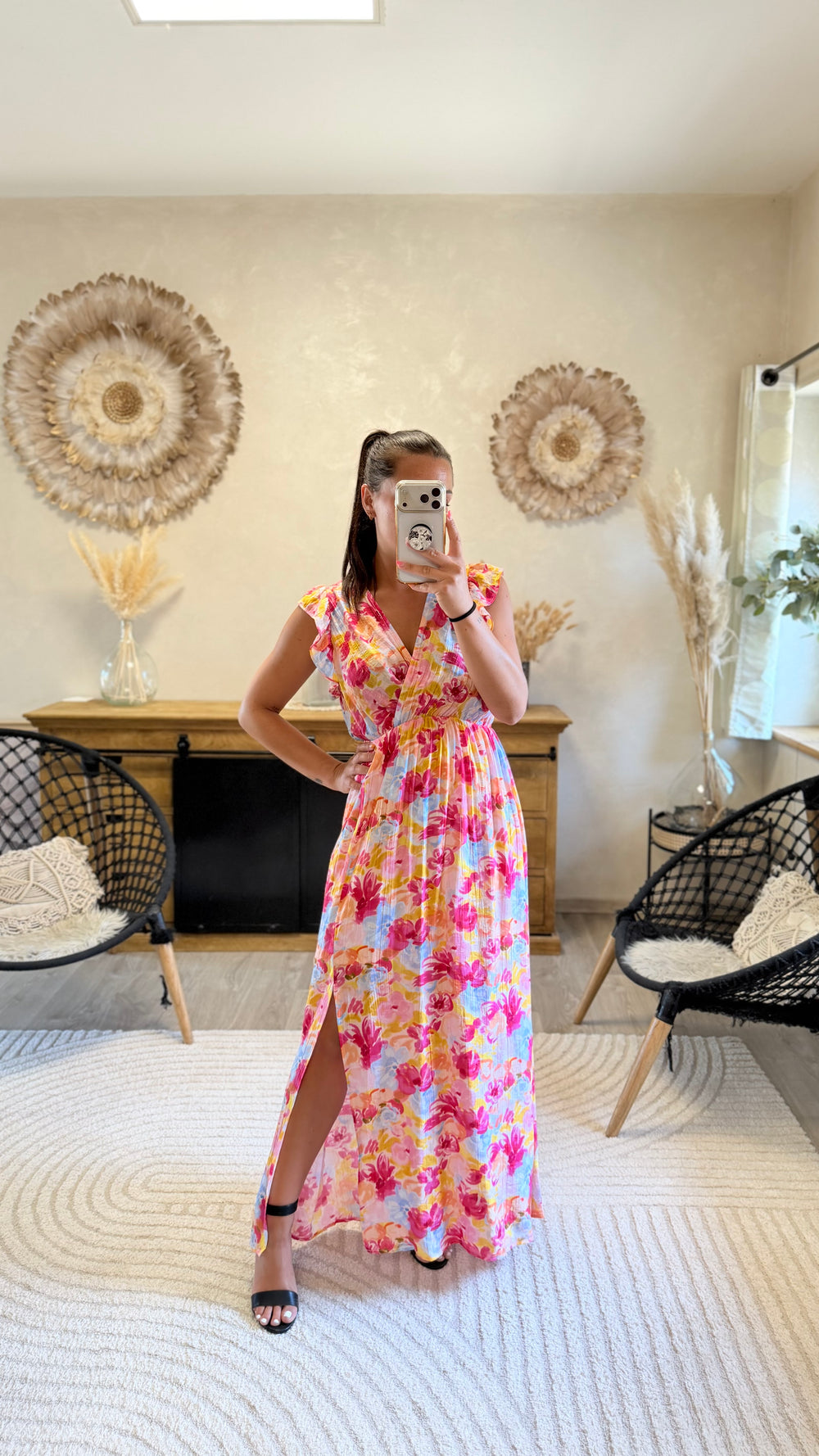 Robe longue Calu
