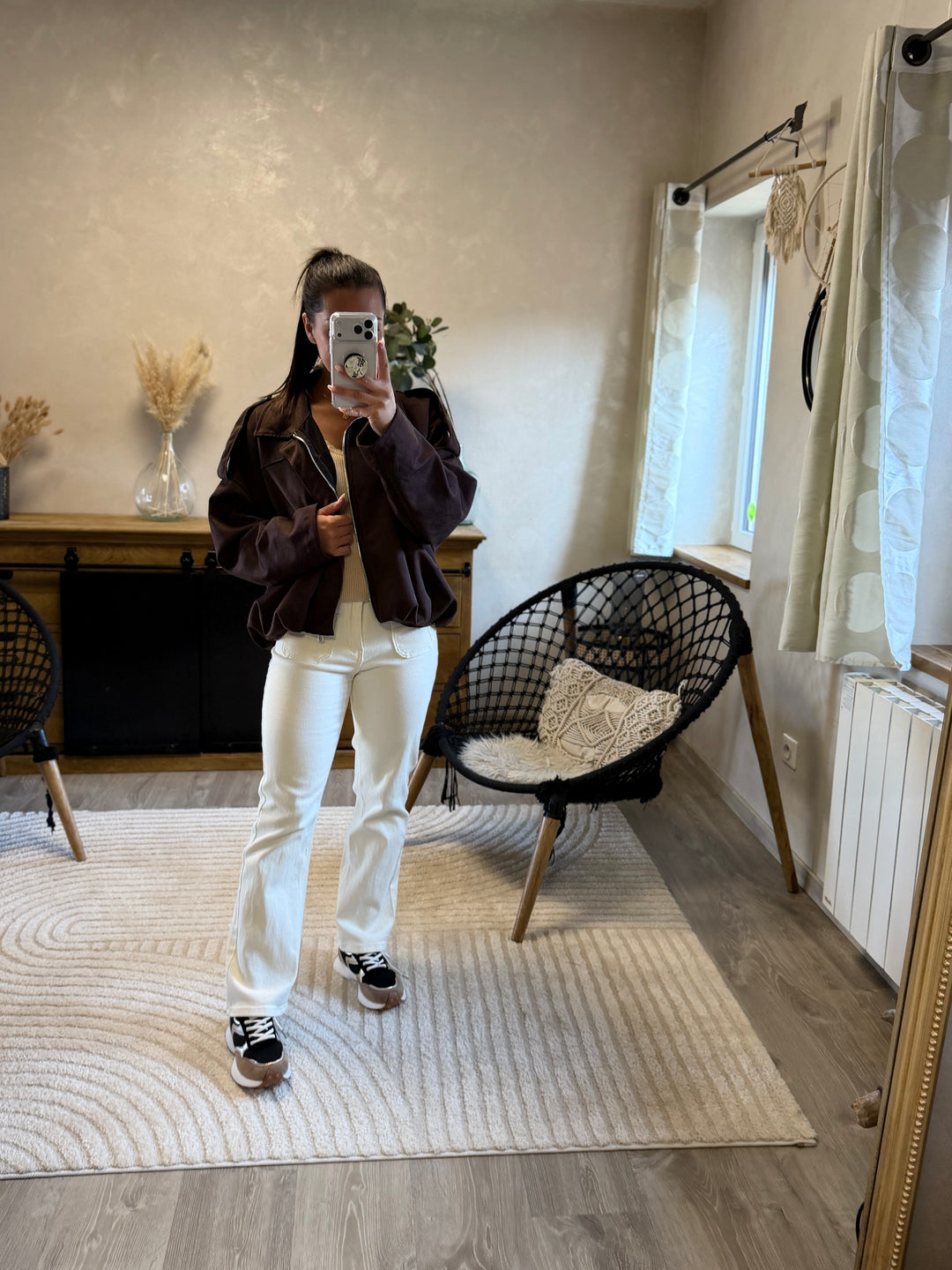 Veste Delma chocolat