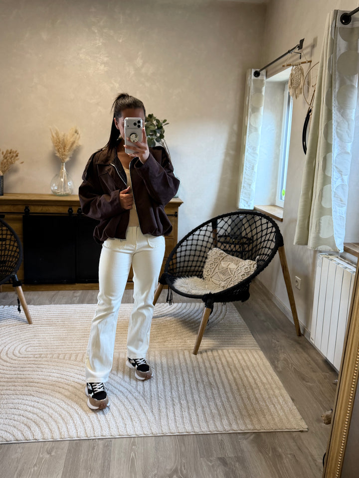 Veste Delma chocolat