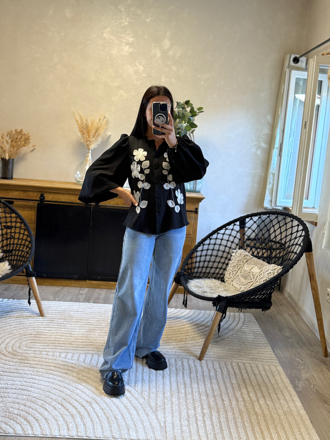 Chemise Armando noir