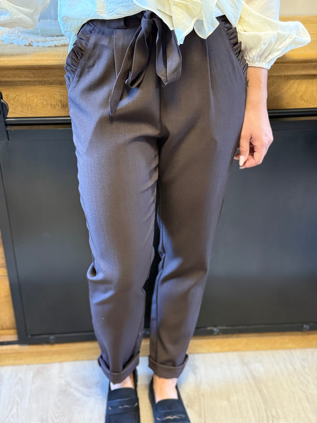 Pantalon Joule chocolat