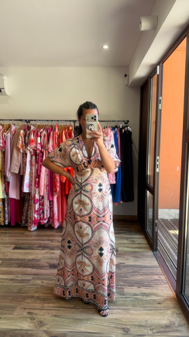 Robe longue Floressa CURVY