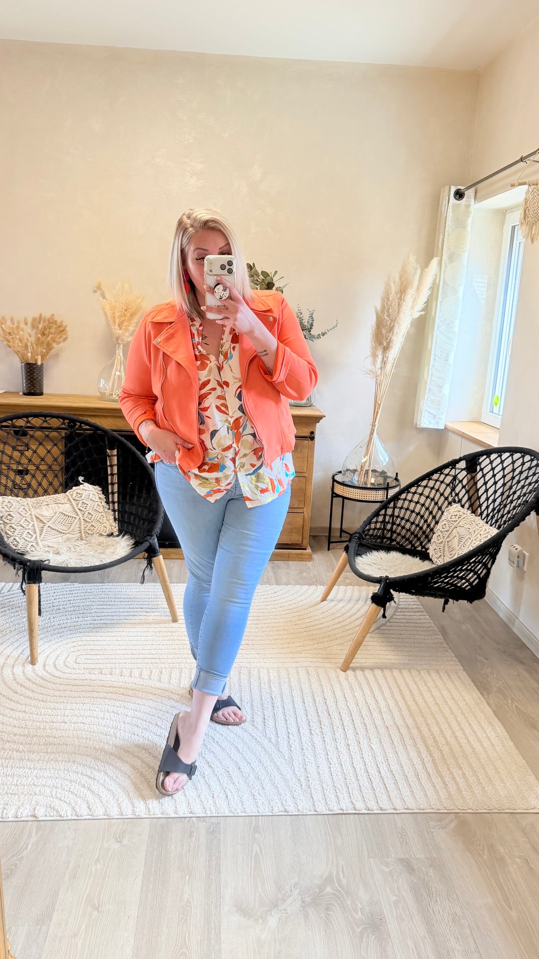 Veste suédine CURVY