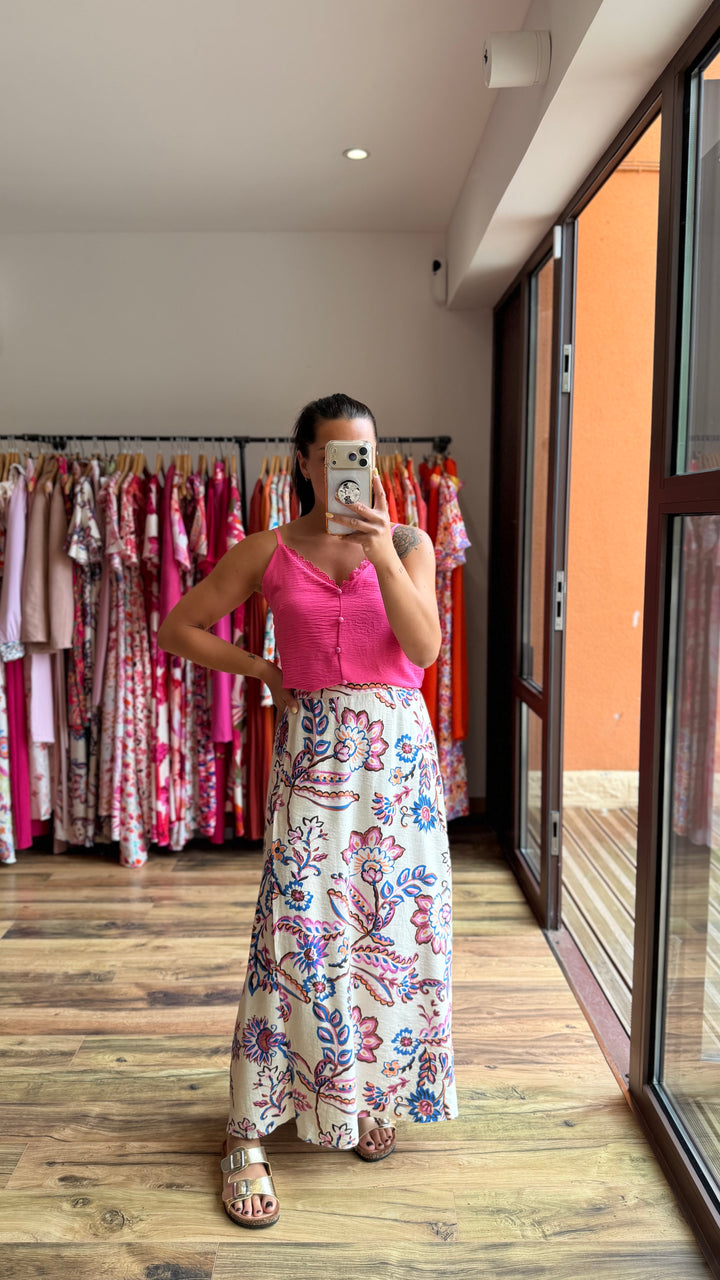 Top Hosa fuschia