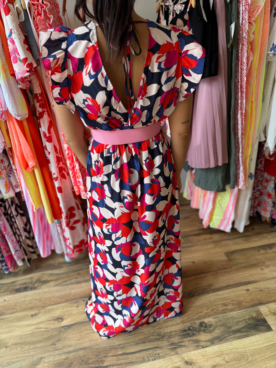 Robe longue Lopine CURVY