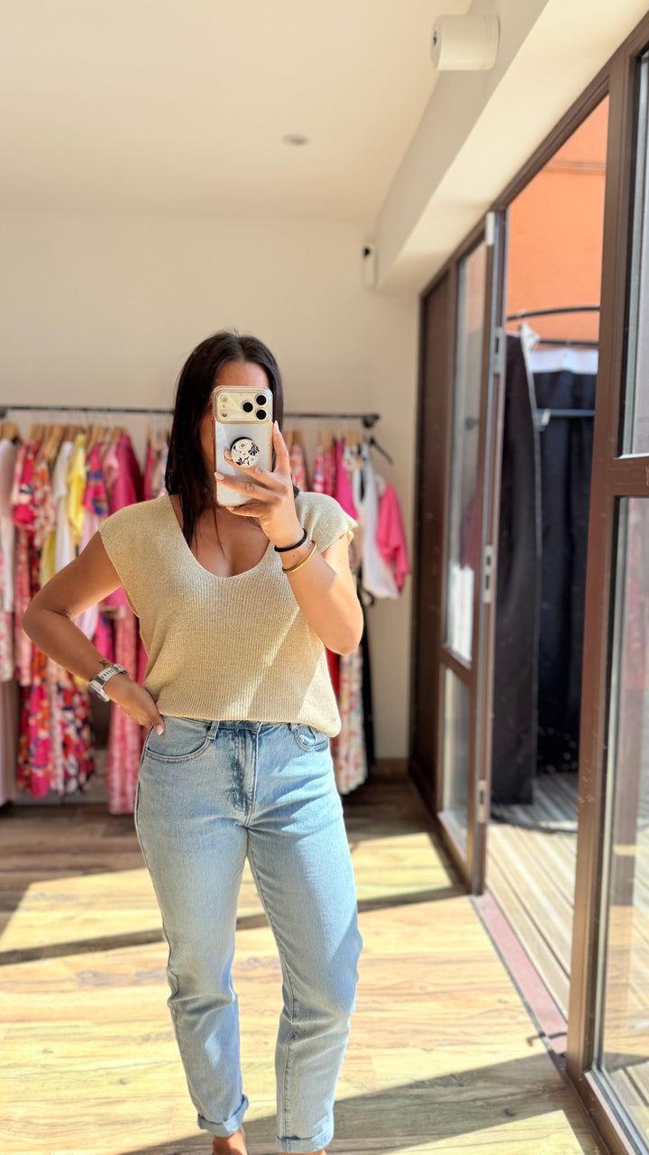 Top Milane doré