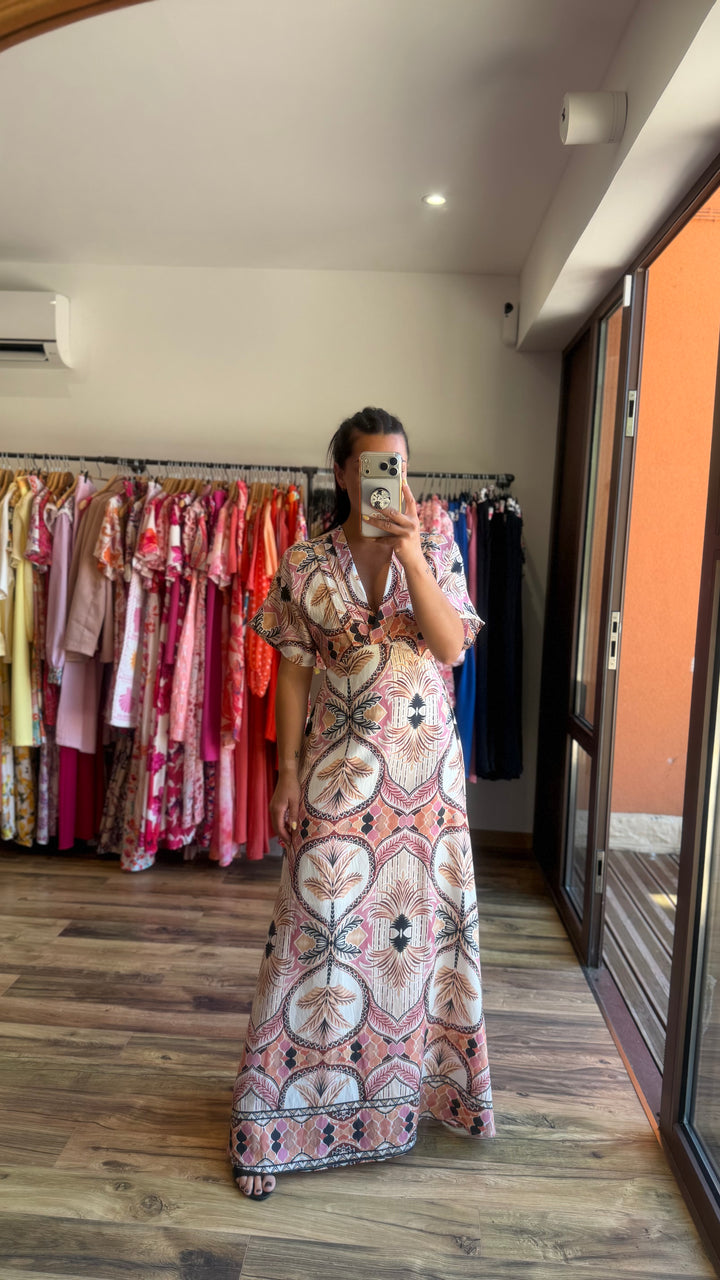 Robe longue Floressa CURVY