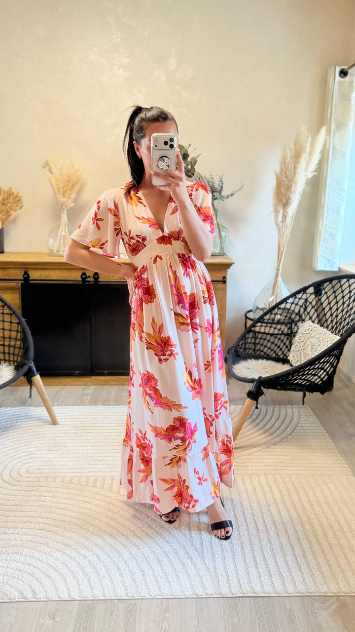 Robe longue Aubépine
