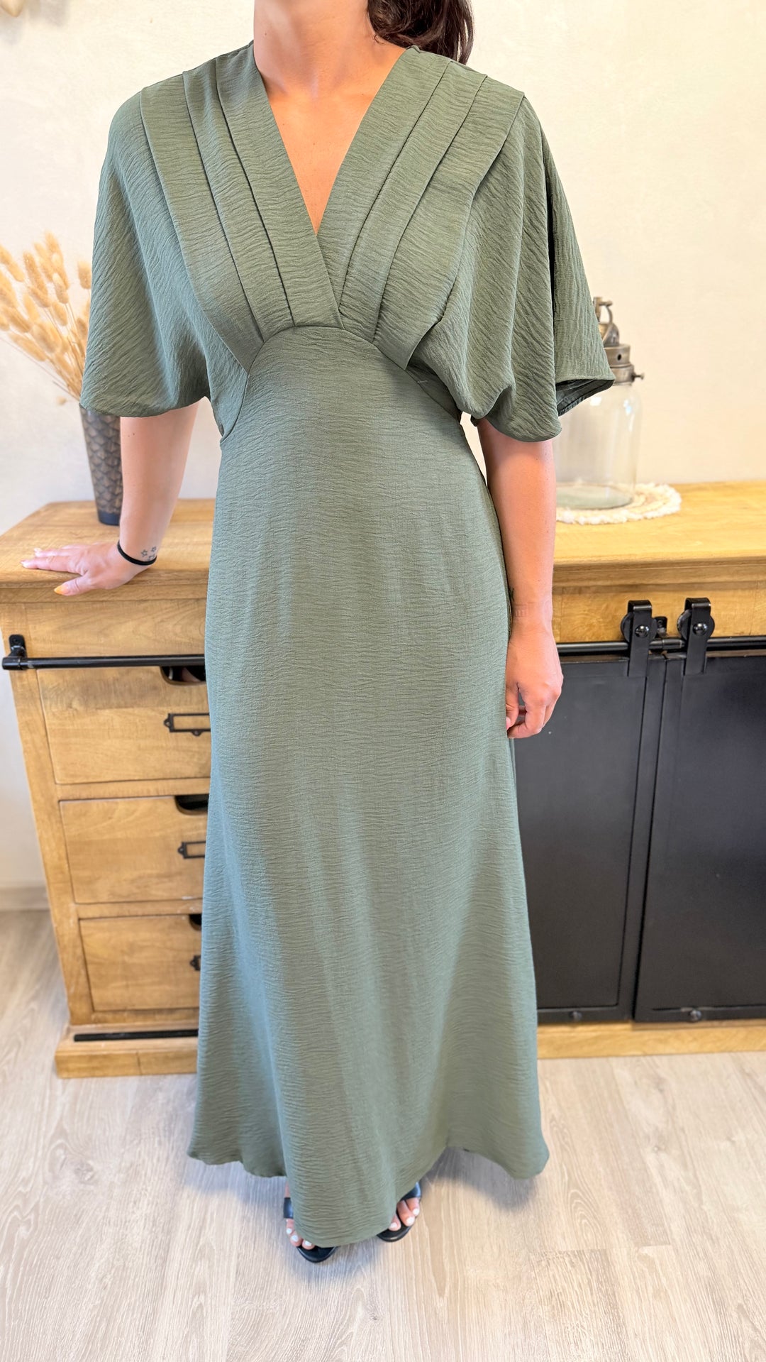 Robe longue Jehan Kaki