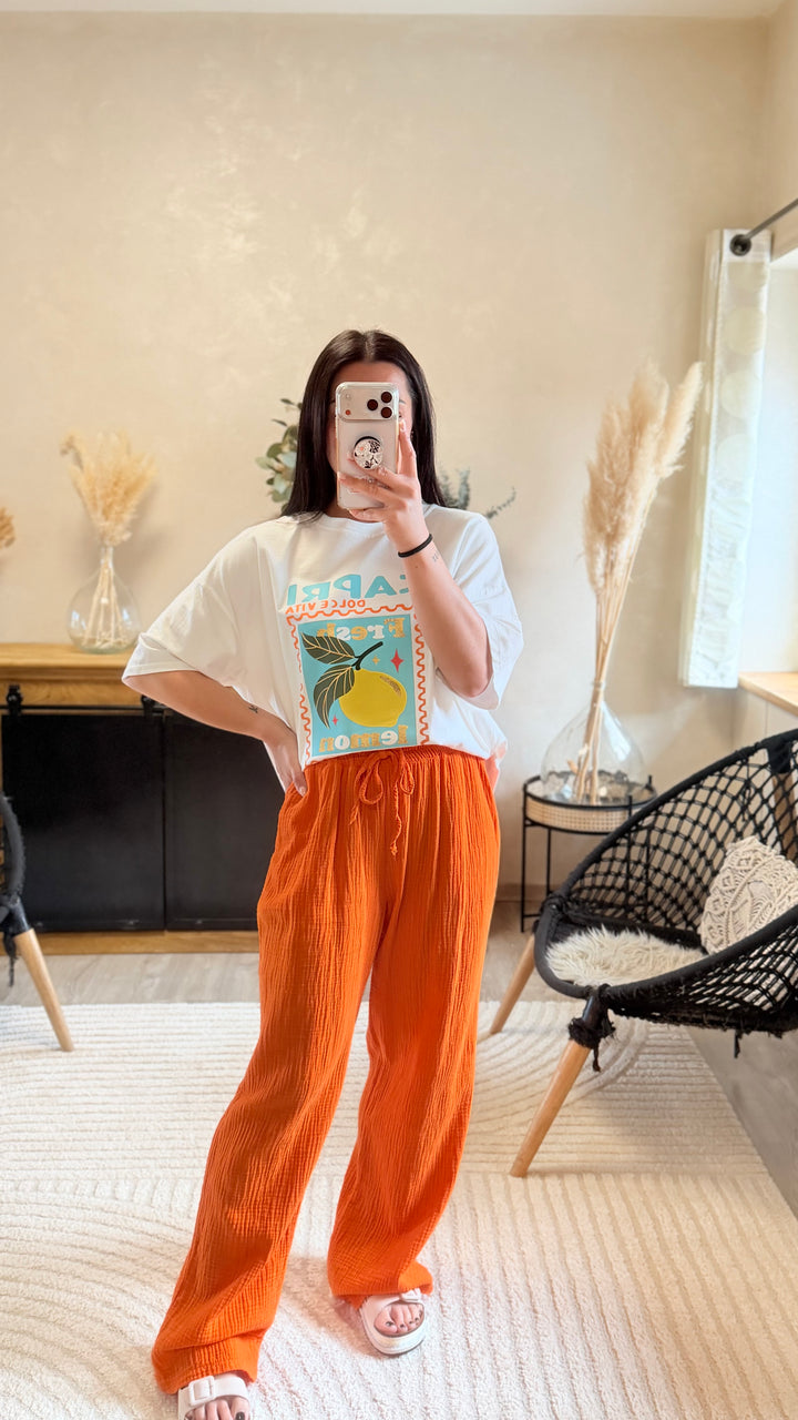 Teeshirt capri