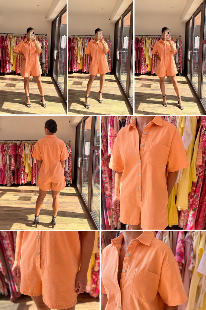 Combinaison Iago CURVY orange