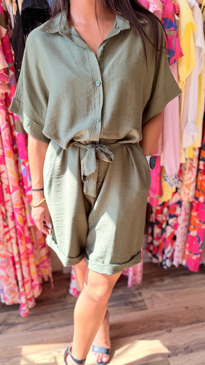 Combishort Kola kaki CURVY