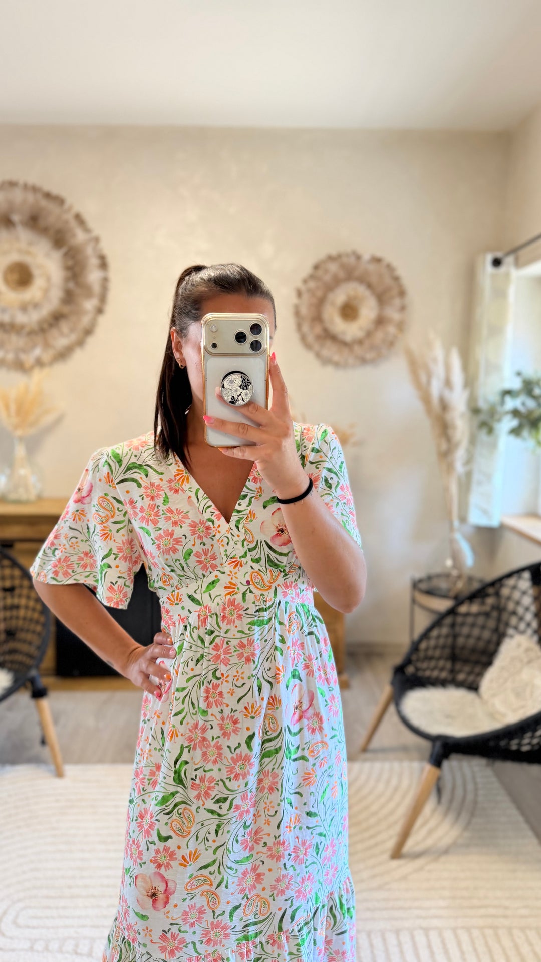 Robe longue Madeline CURVY