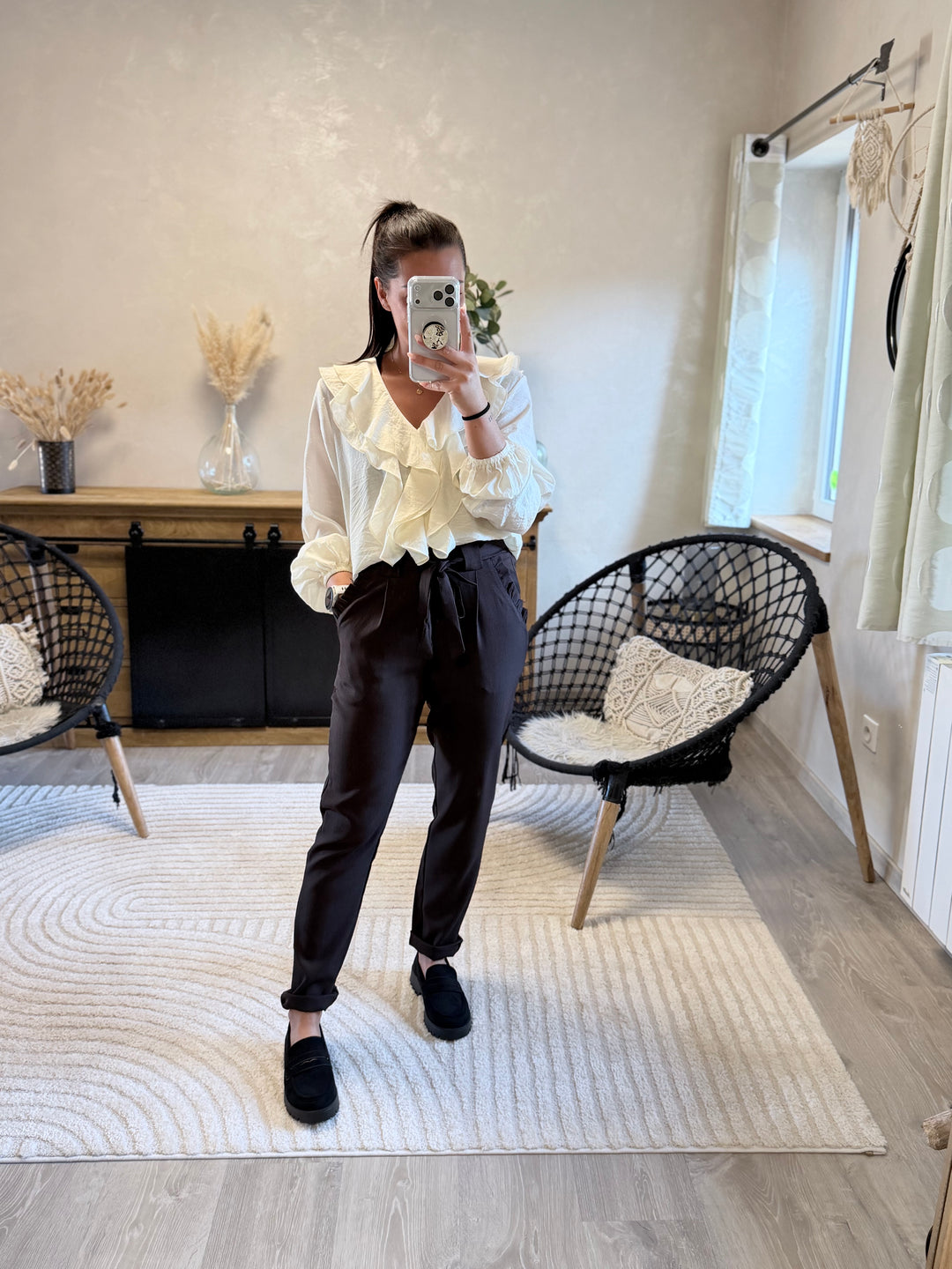 Pantalon Joule chocolat