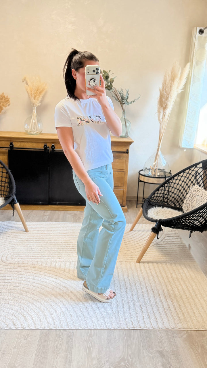 Teeshirt amour fleur