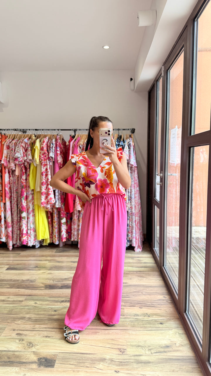 Pantalon Valentino rose