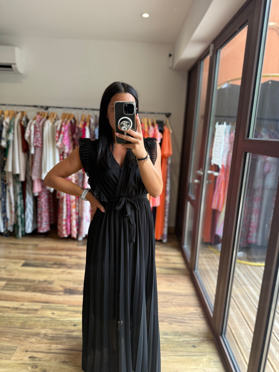 Robe Berenice noir CURVY