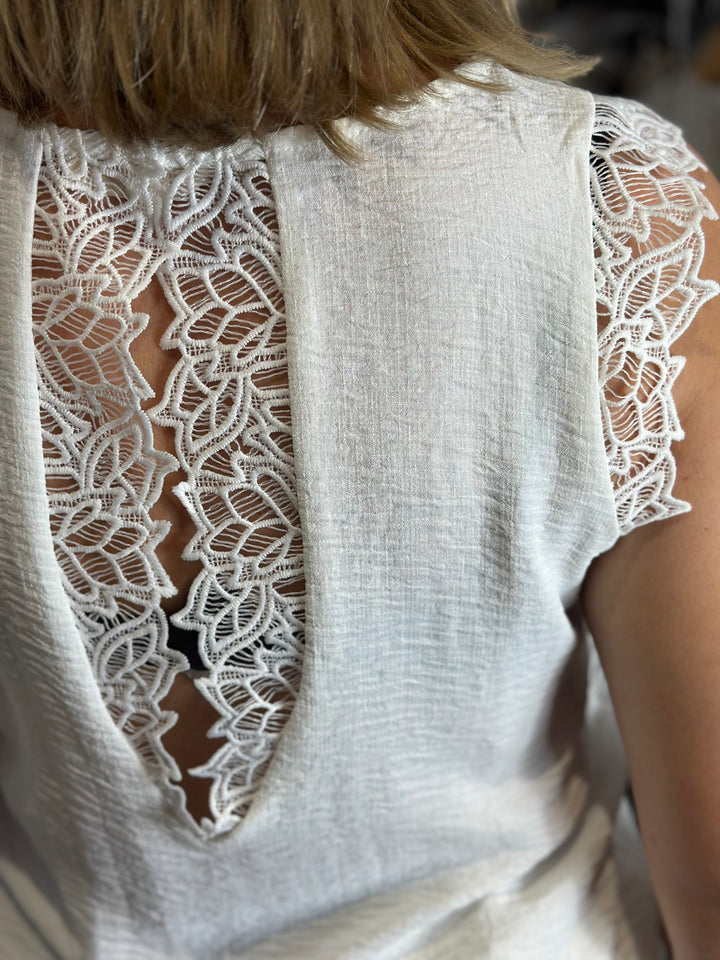 Blouse Milla blanche CURVY