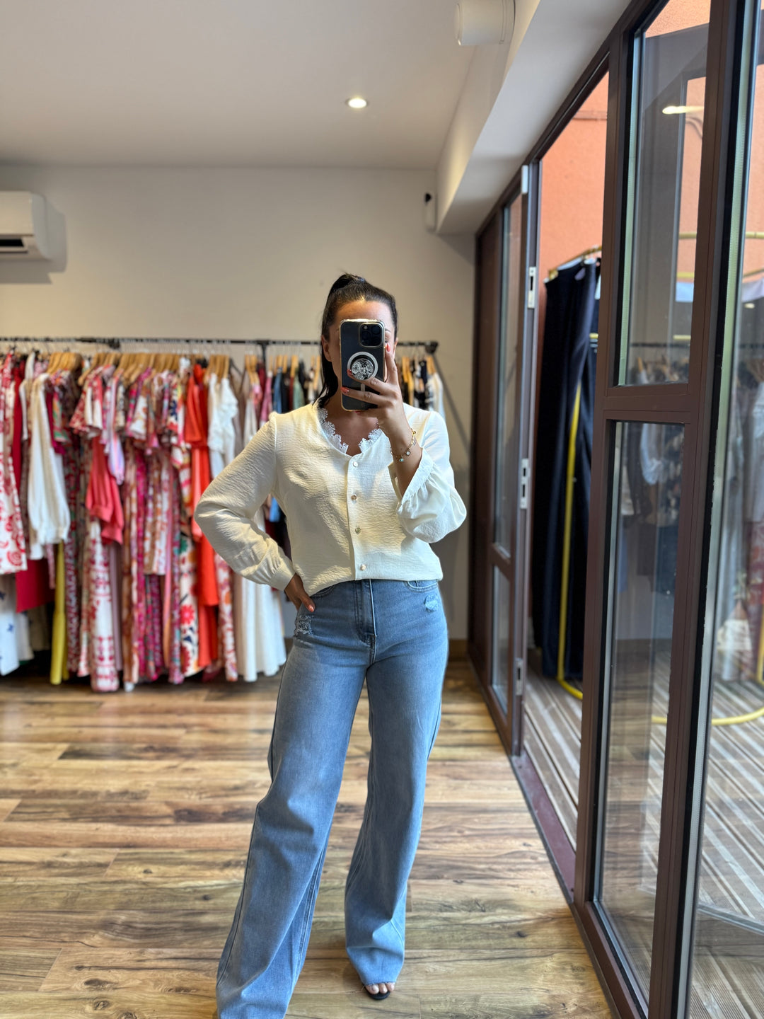 Chemise Anela blanche