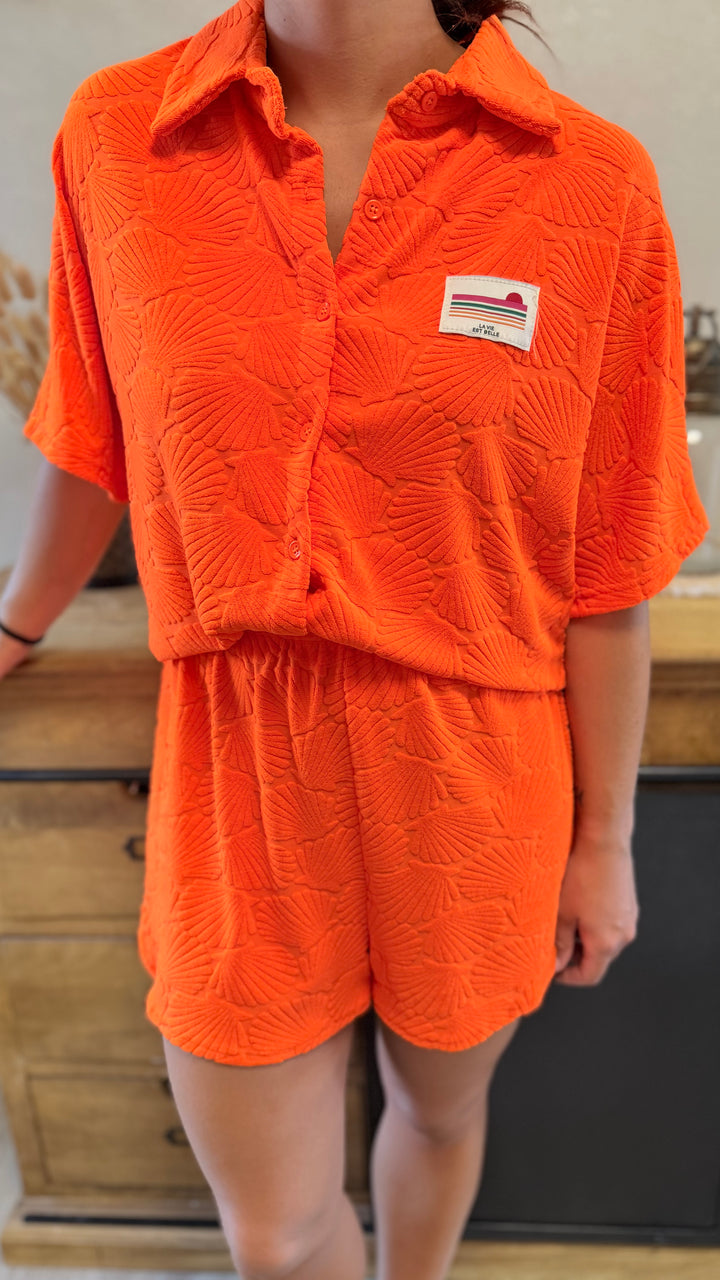 Ensemble Hina orange