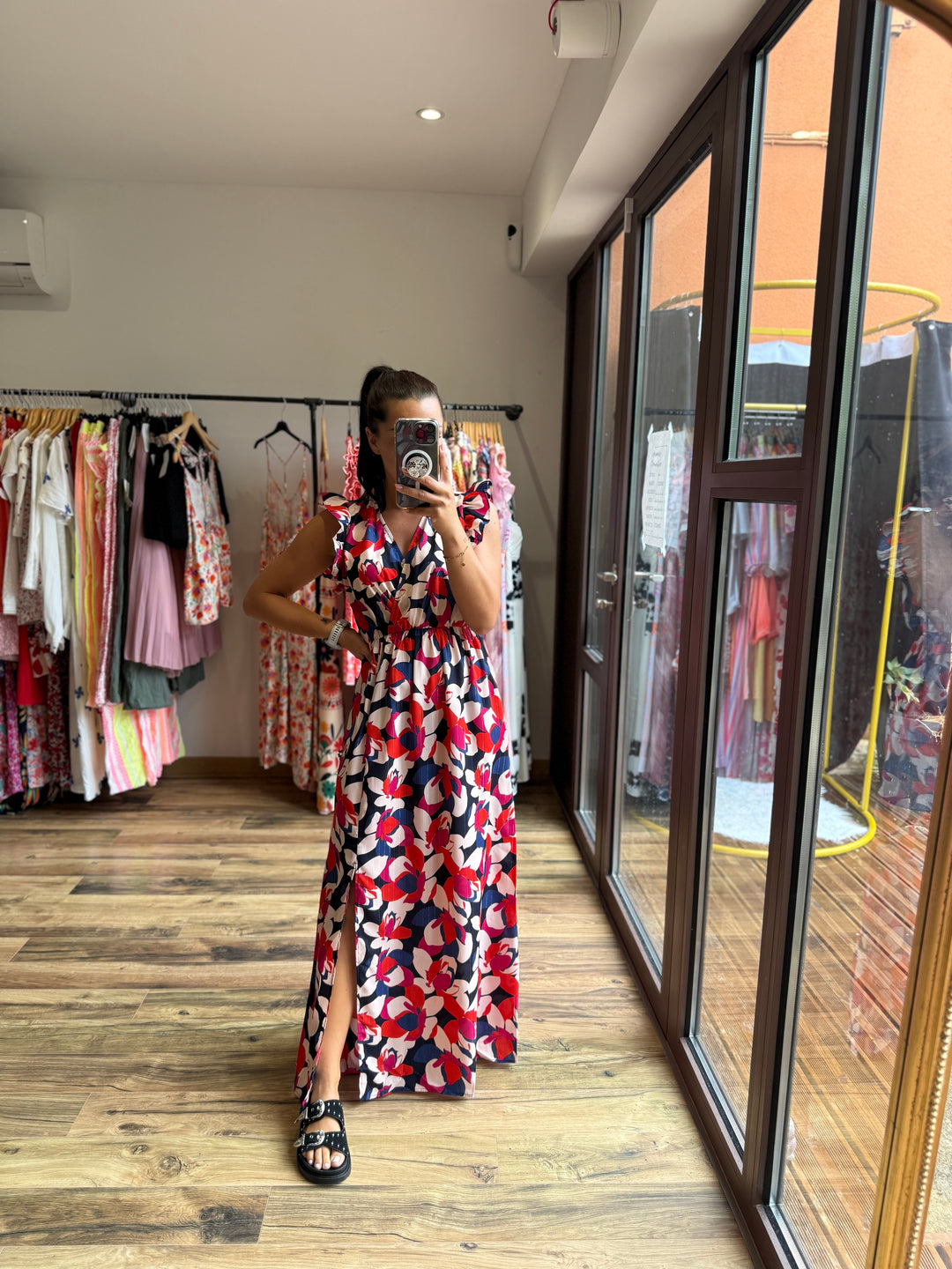 Robe longue Lopine CURVY