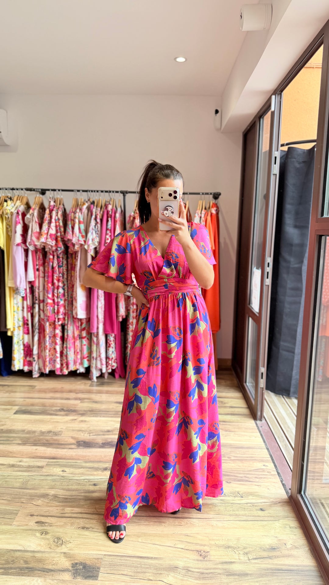 Robe longue Judith (dos ouvert)