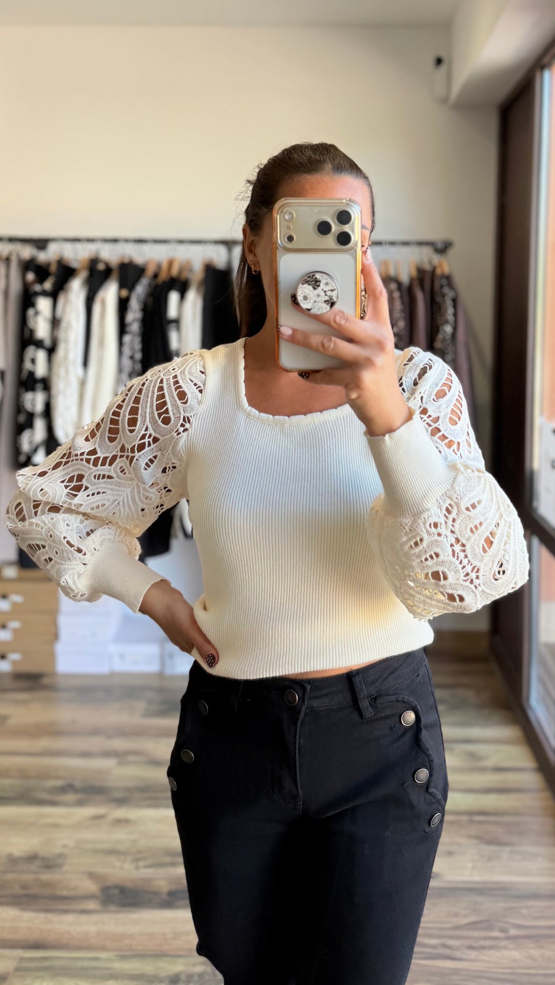 Pull Jona écru