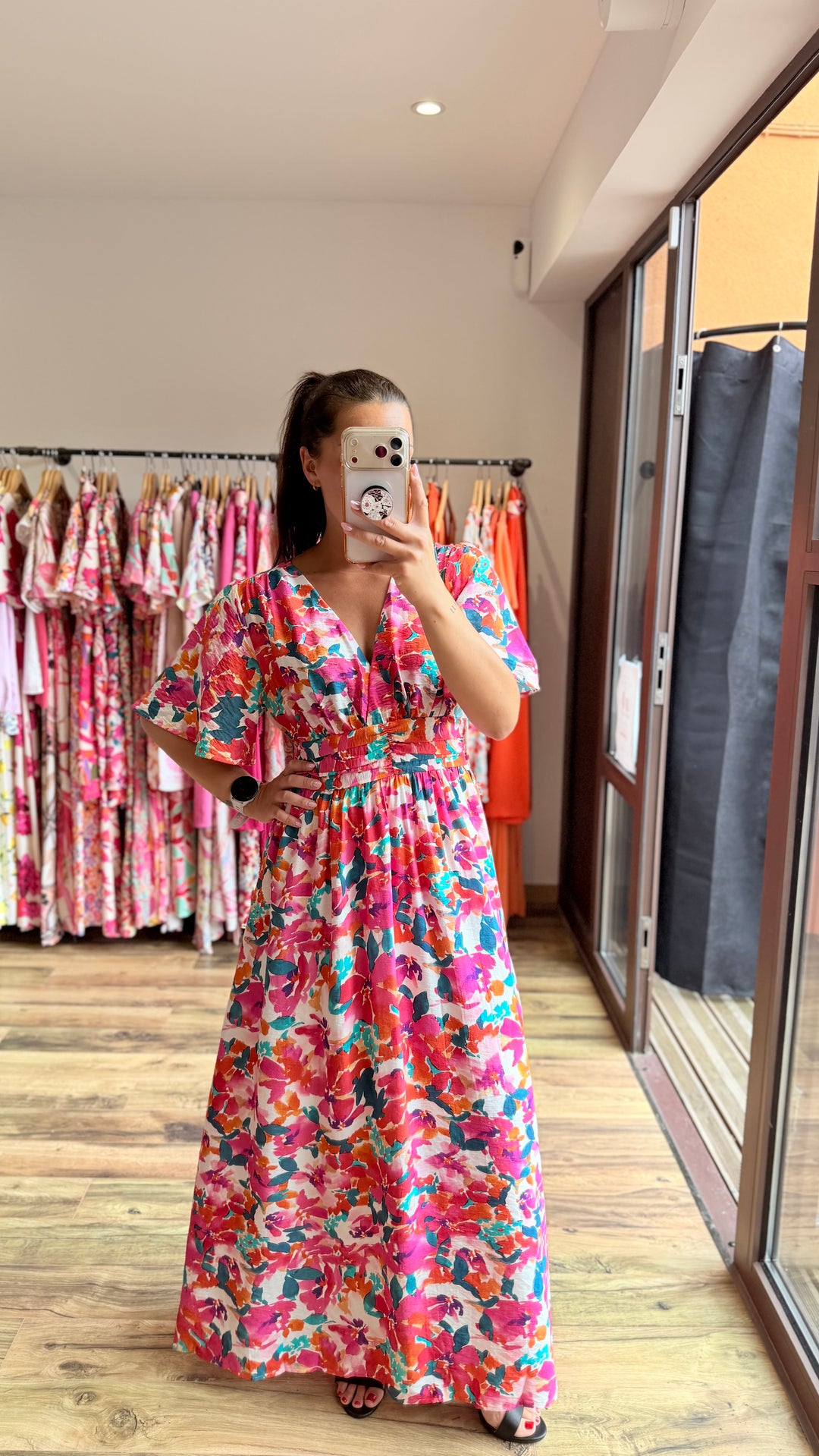 Robe longue Manda