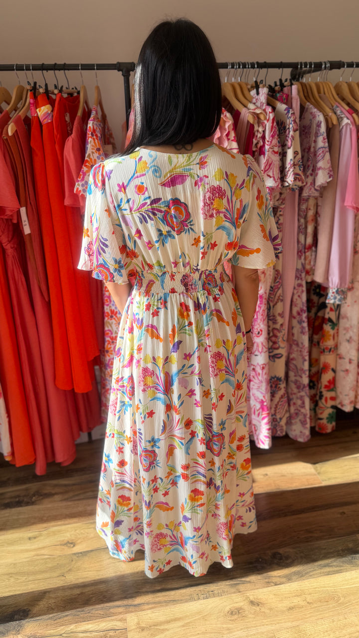 Robe longue Alyma CURVY (PRÉCOMMANDE expédition 13 Mai
