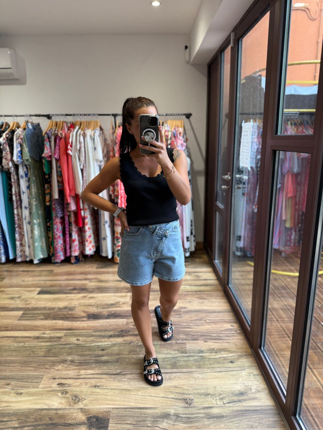 Short en jean Beline
