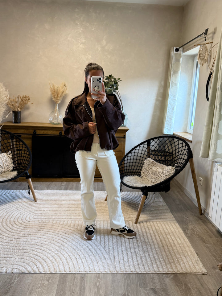 Veste Delma chocolat