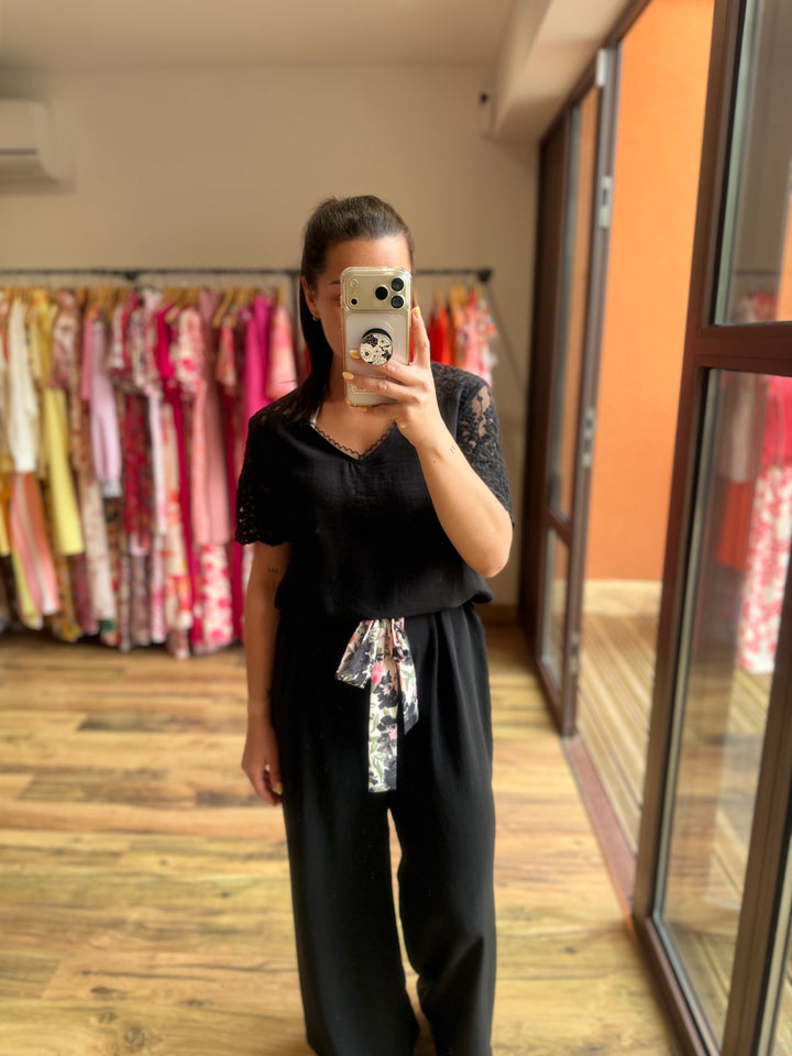 Blouse Miya noir CURVY