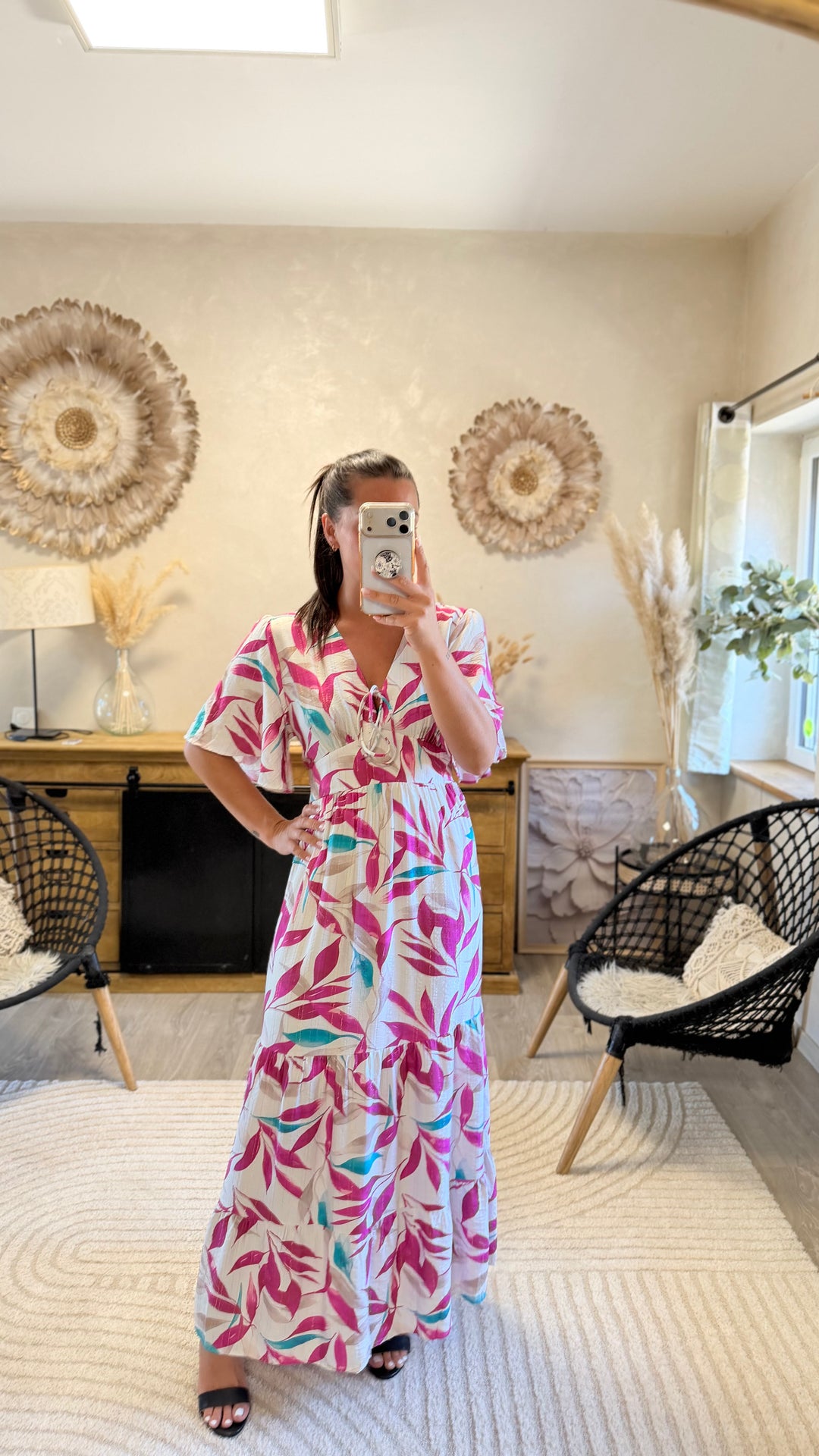 Robe longue Sandy CURVY