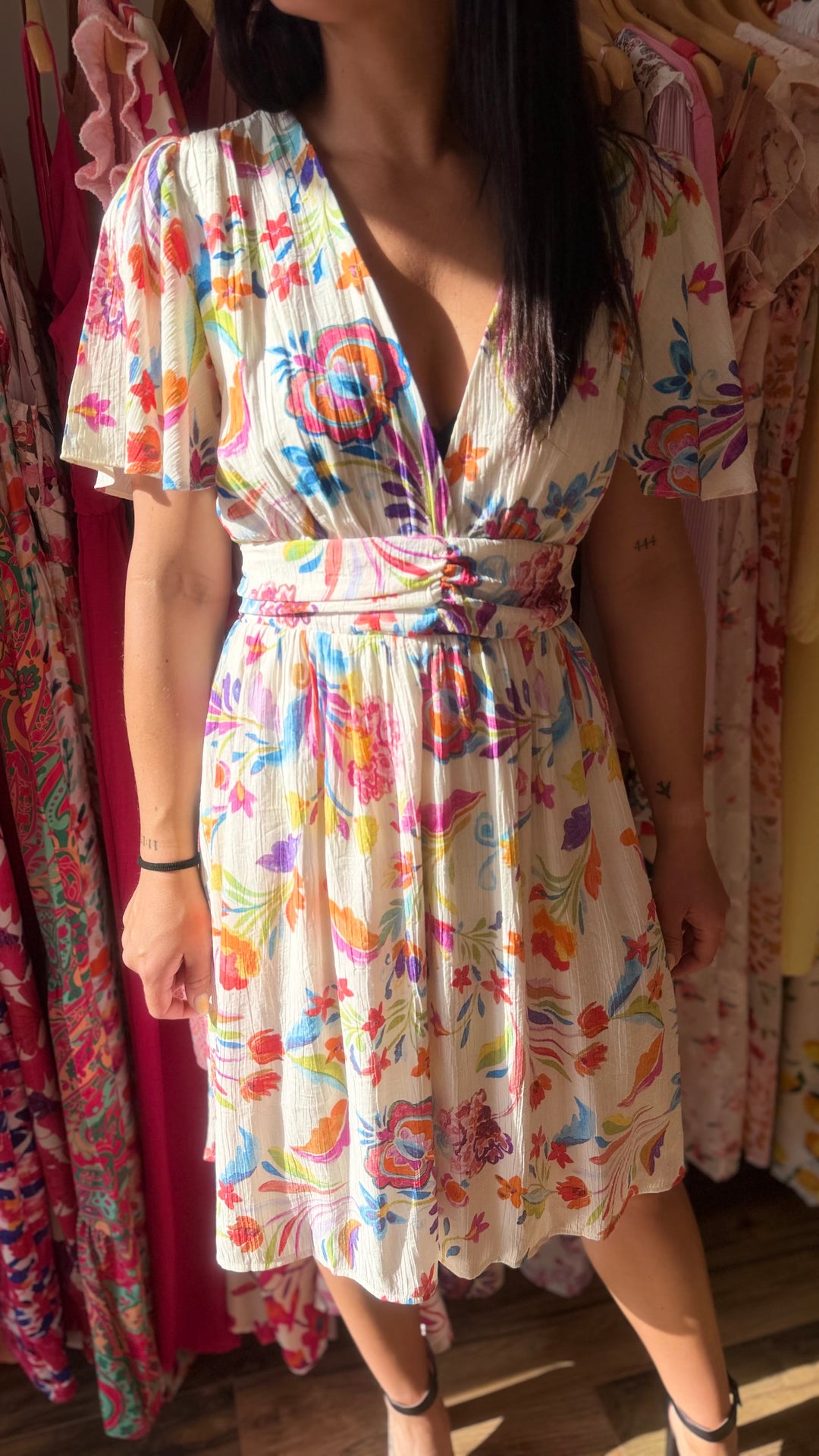 Robe courte Alyma CURVY