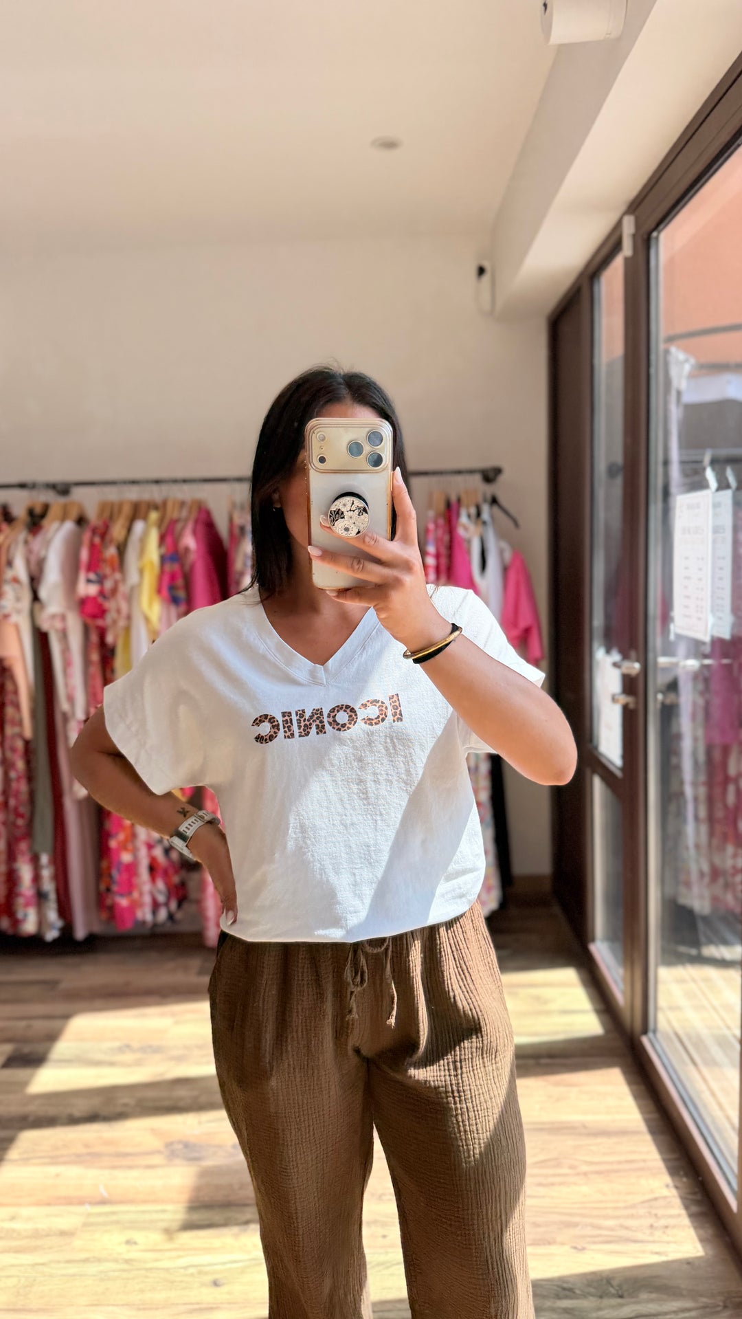Teeshirt iconic Léo CURVY