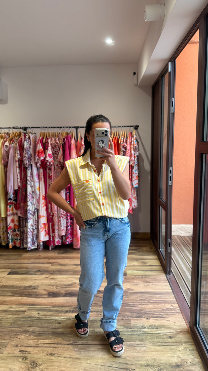 Chemise Calsy jaune