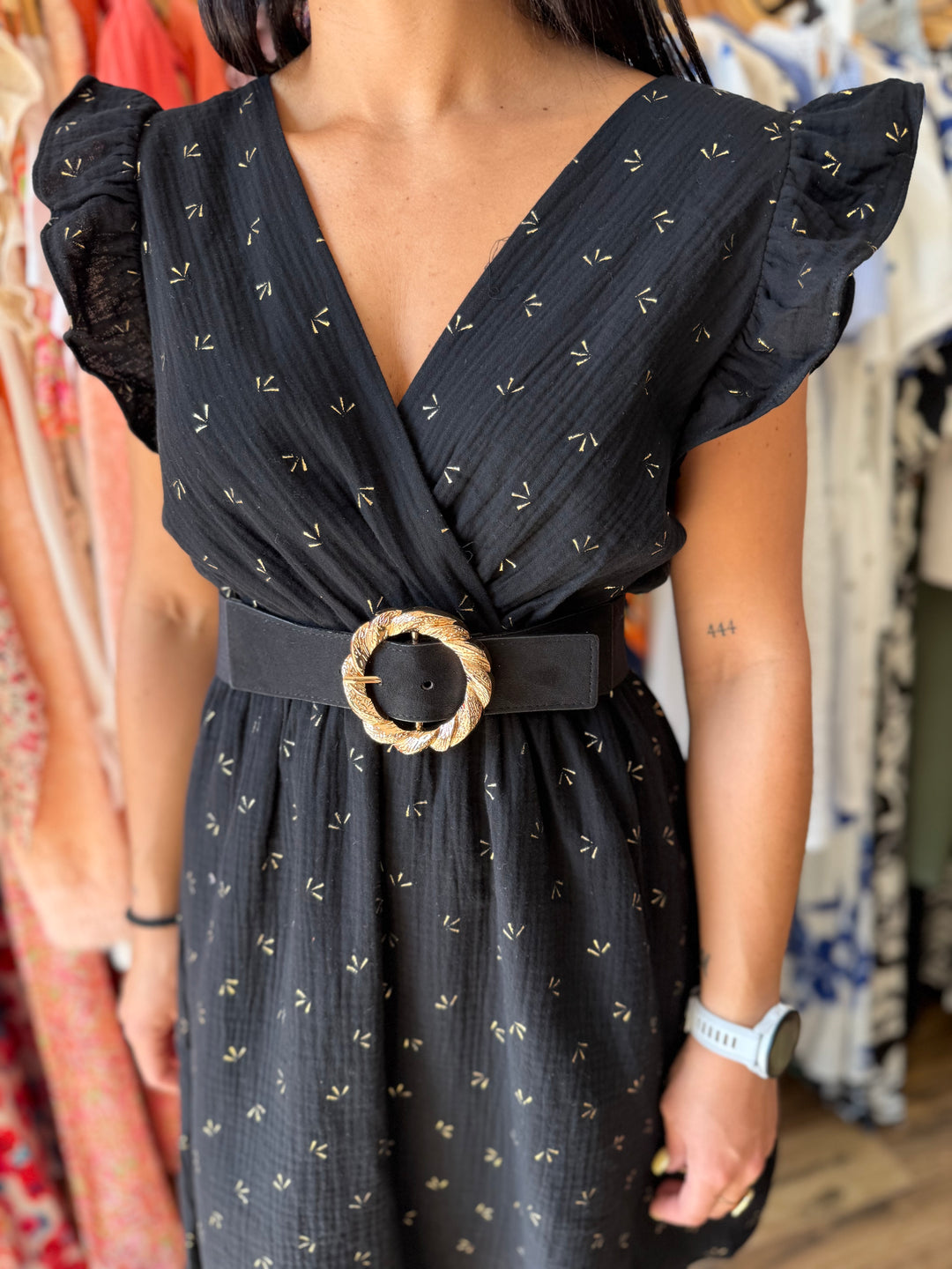 Robe Maya noir