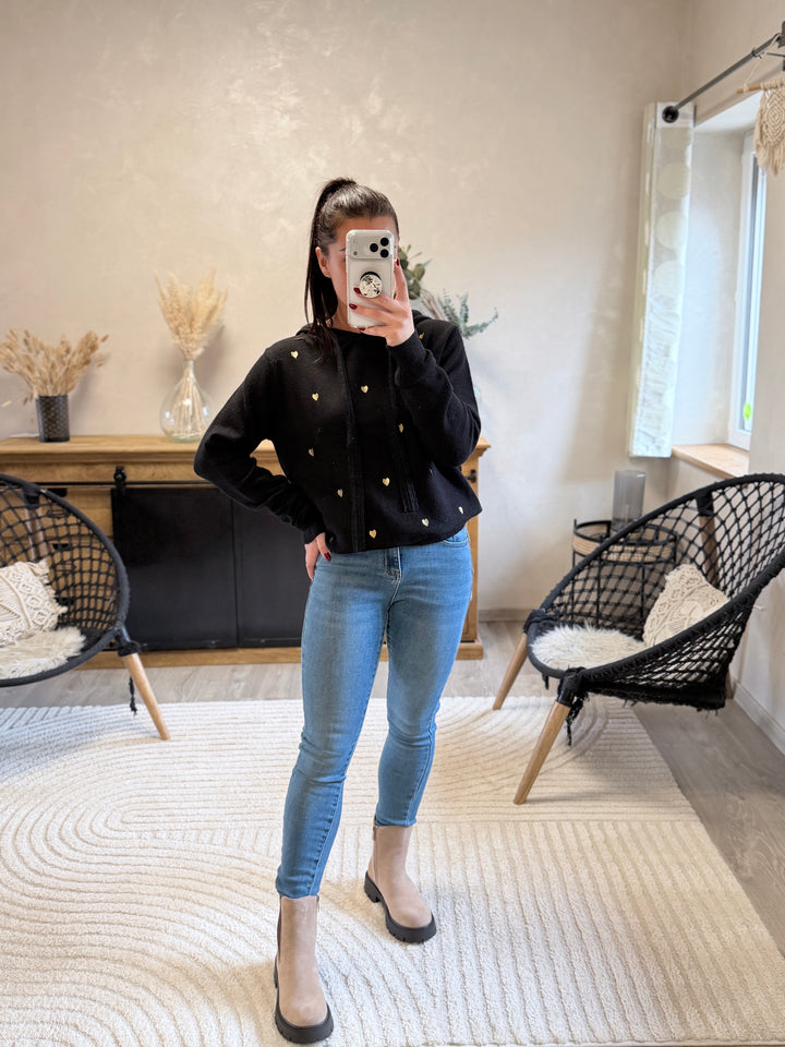 Pull à capuche Pauline