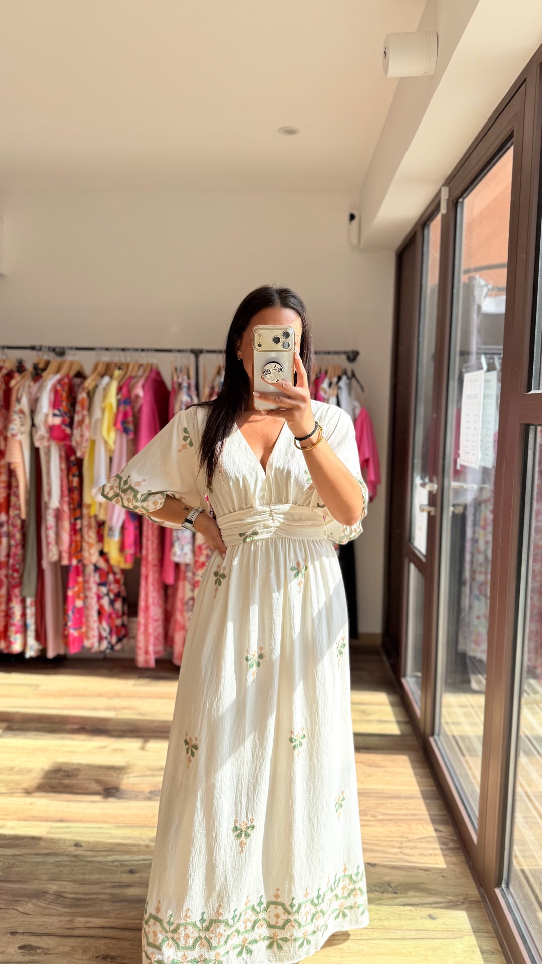 Robe longue Olympea CURVY