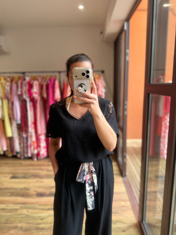 Blouse Miya noir CURVY