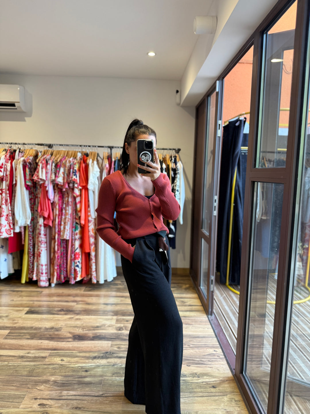 Gilet Nona Terracotta