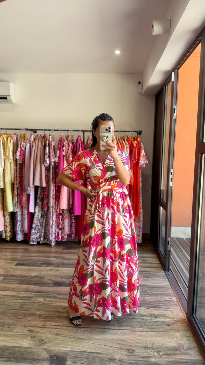 Robe longue Opale