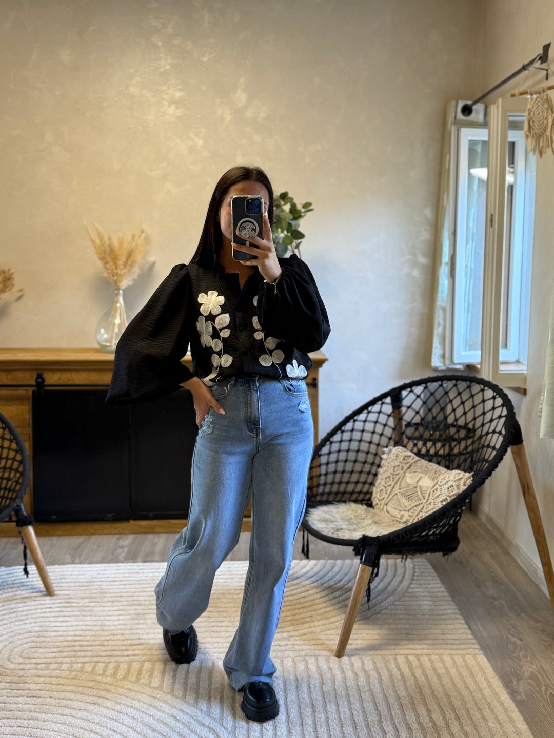 Chemise Armando noir