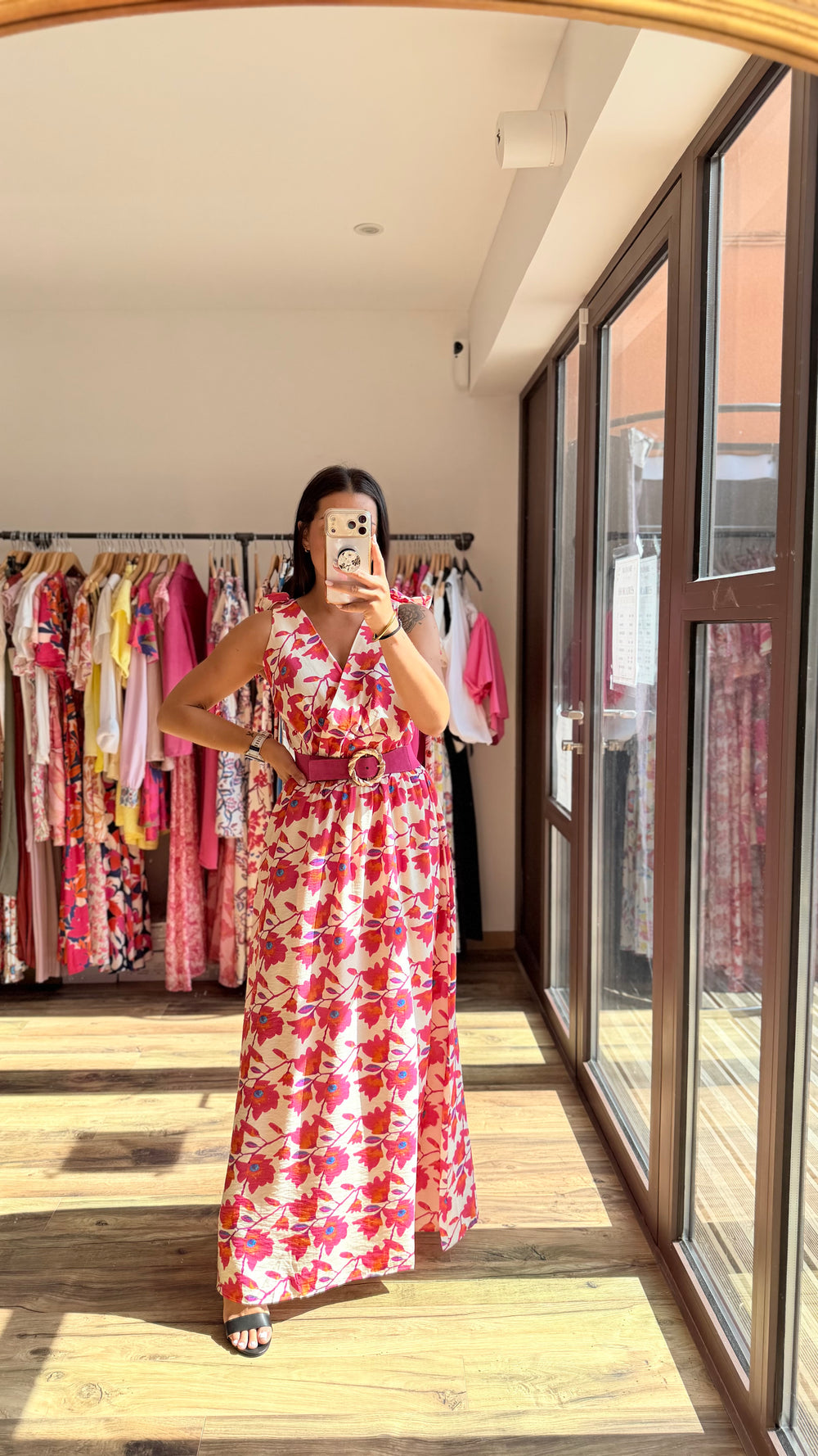 Robe longue Rebeka CURVY